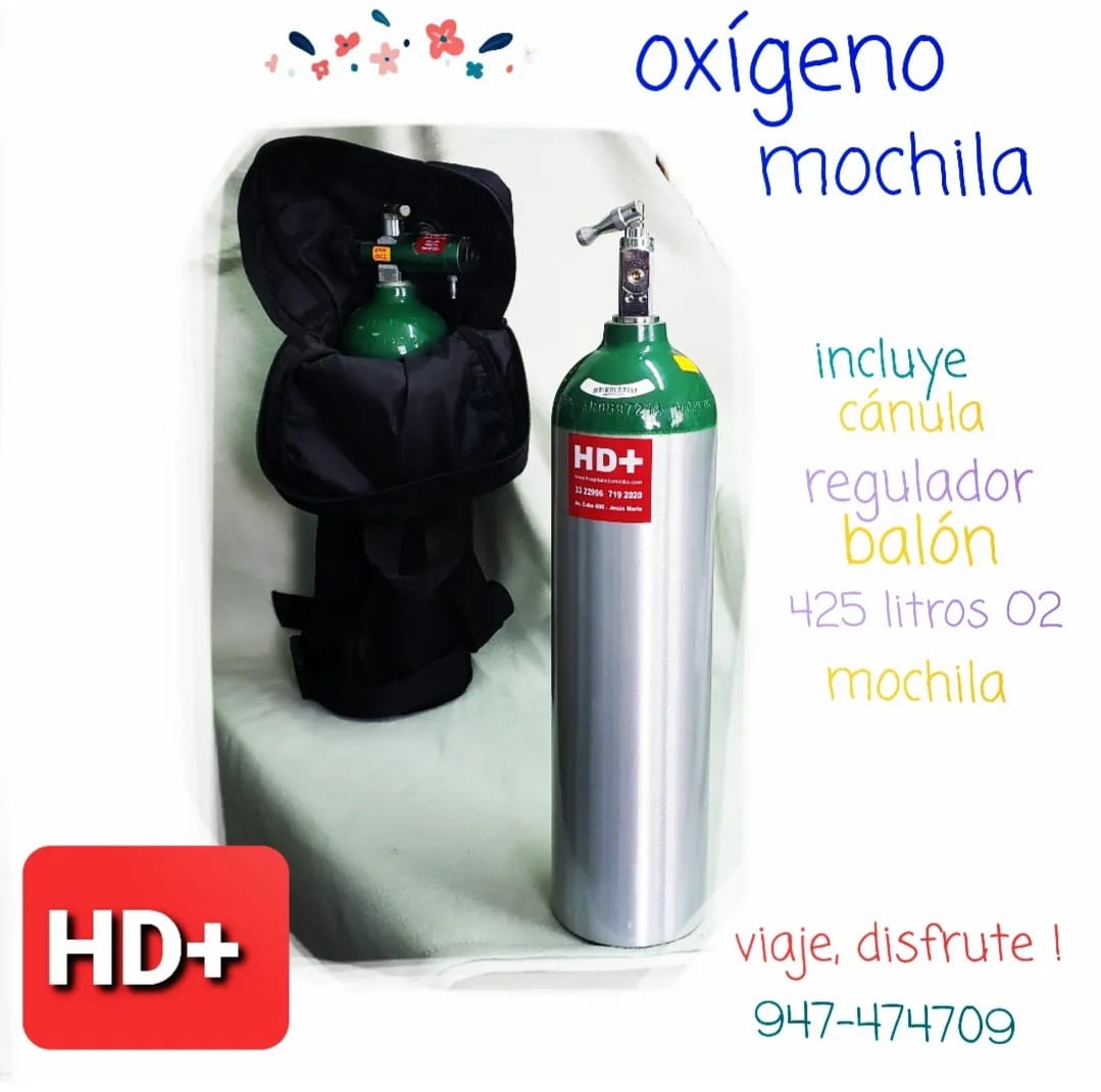 Oxigeno Portatil Mochila