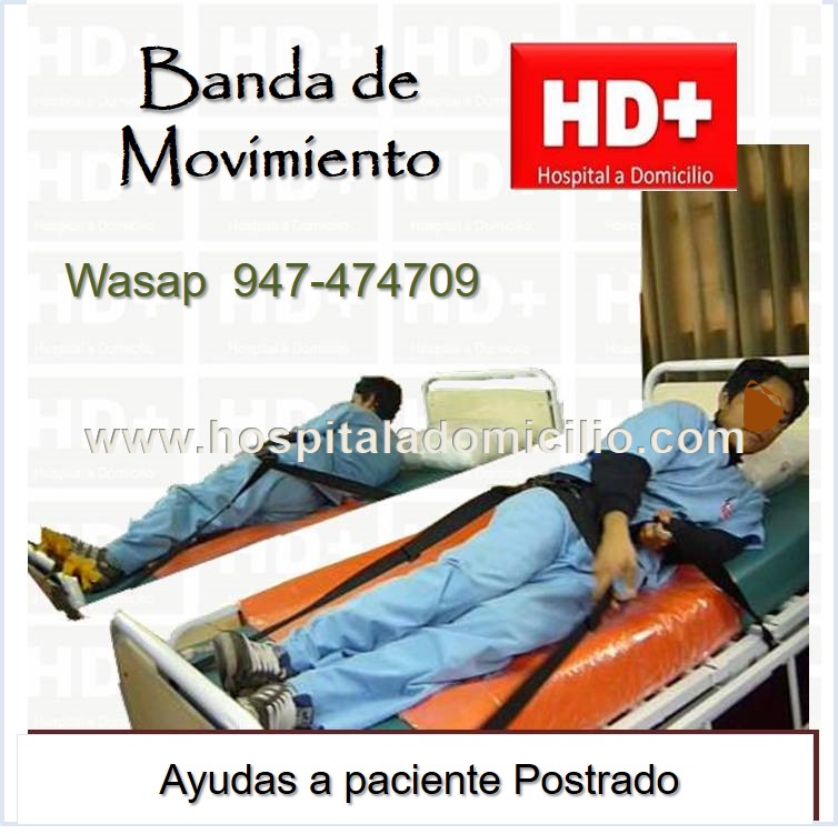 Bandas de Movimiento para Rehabilitación de paciente Postrado