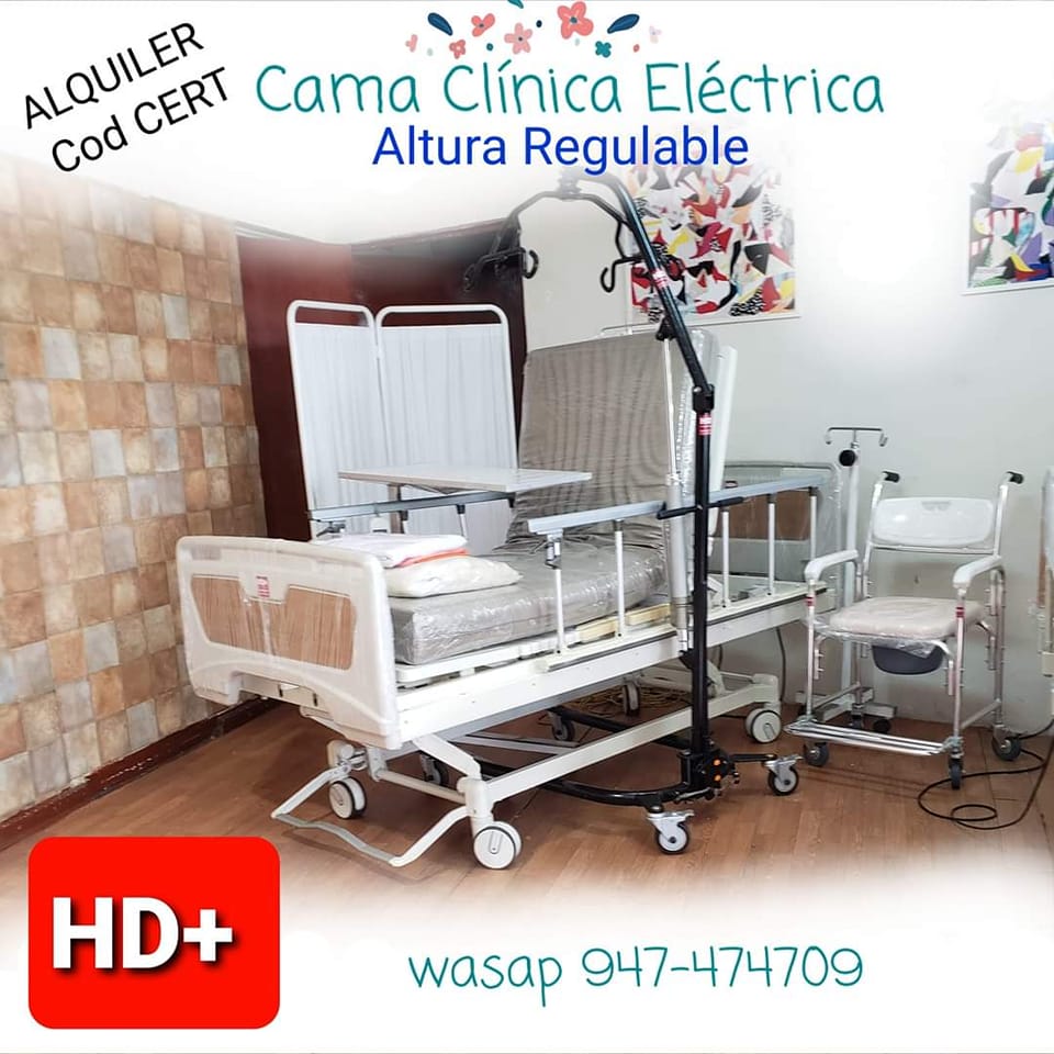 Cama Clinica Eléctrica Primer piso