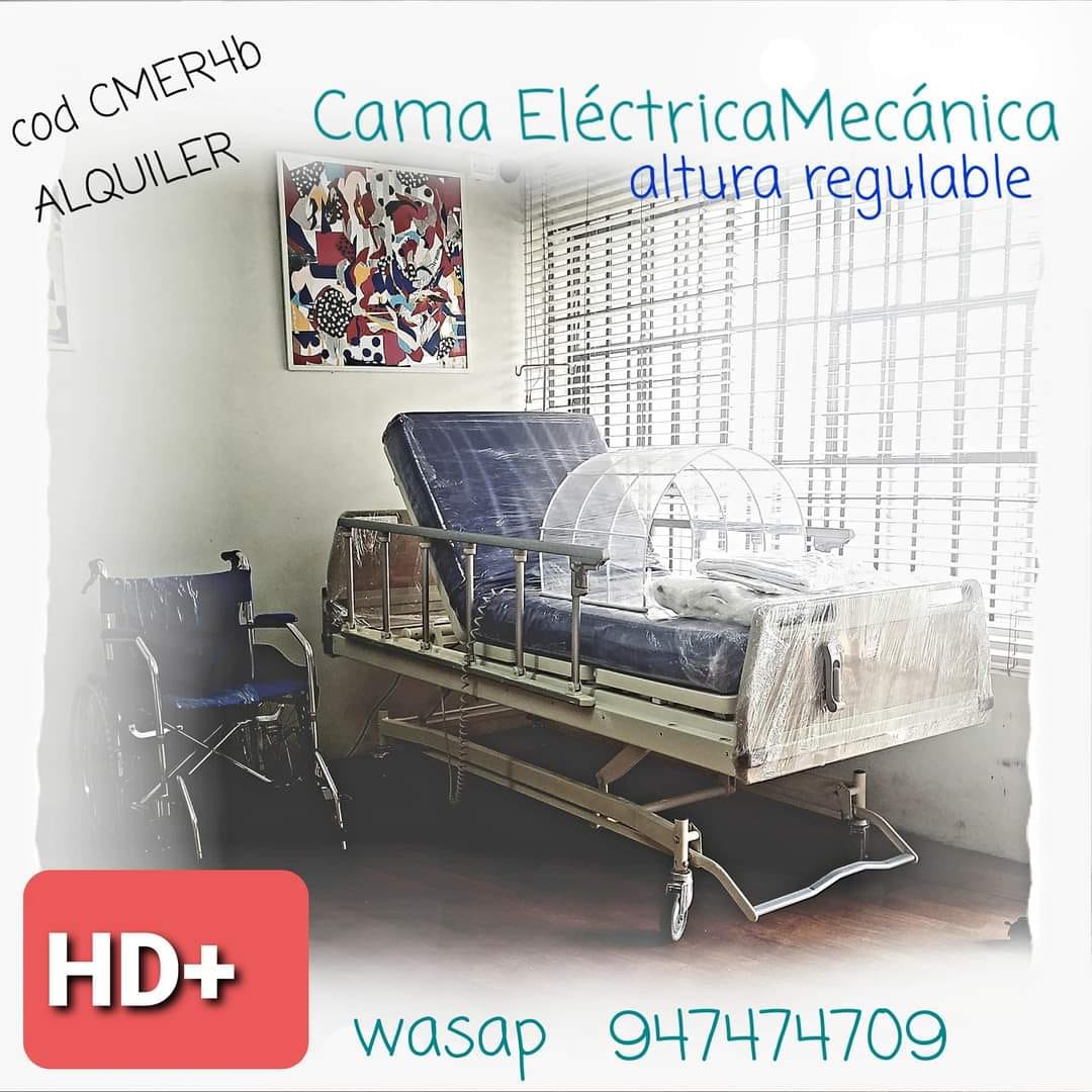 Cama Clínica Mecánica Eléctrica 4b