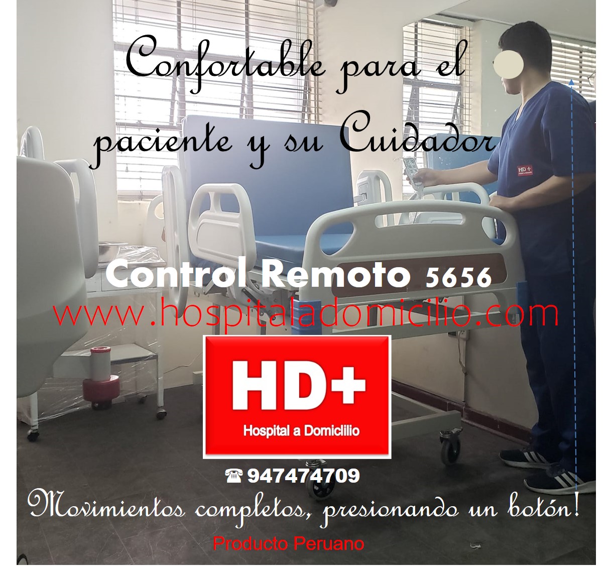 Camas Clínica Control remoto 5656