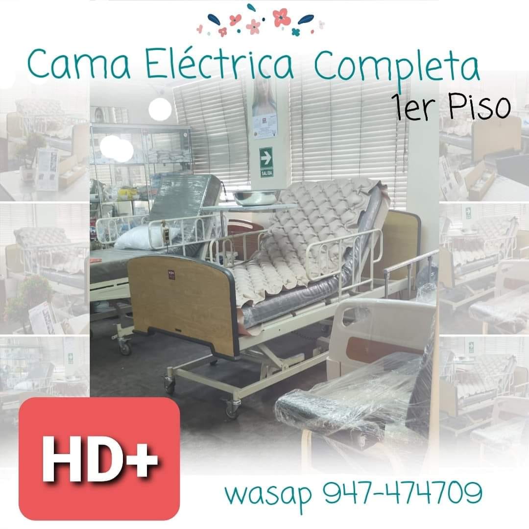 Cama Clinica a control Remoto completa ALQUILER