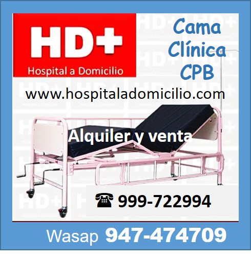 Cama Clínica Mecánica CPB  ALQUILER o VENTA