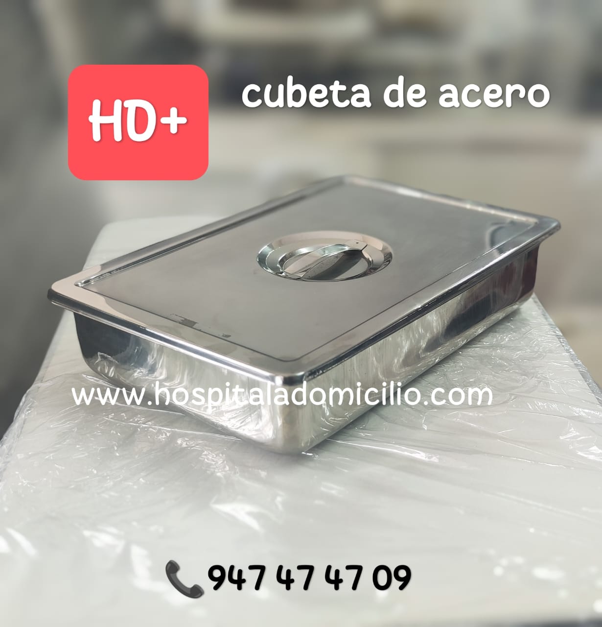 CUBETA DE ACERO 30 X 20