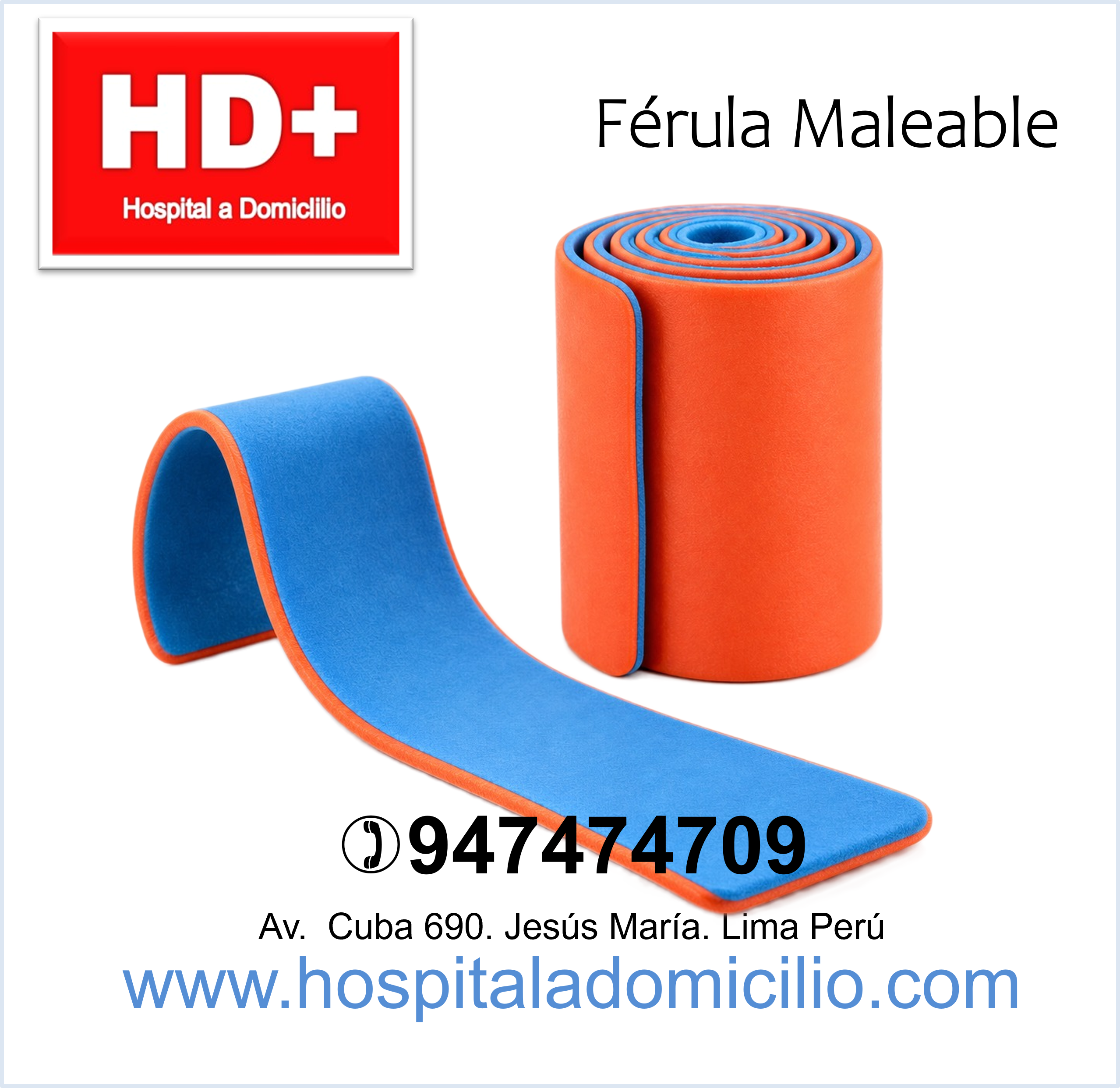 Ferula de Aluminio