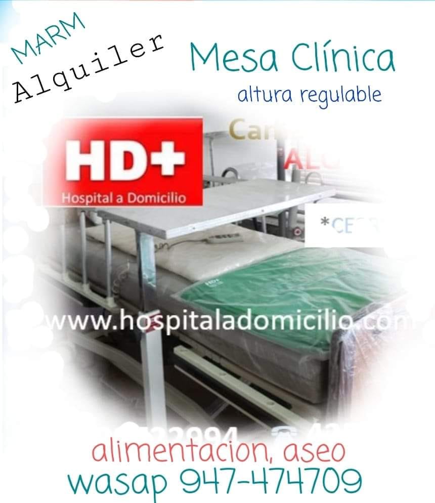 Mesa Clinica de Alimentación