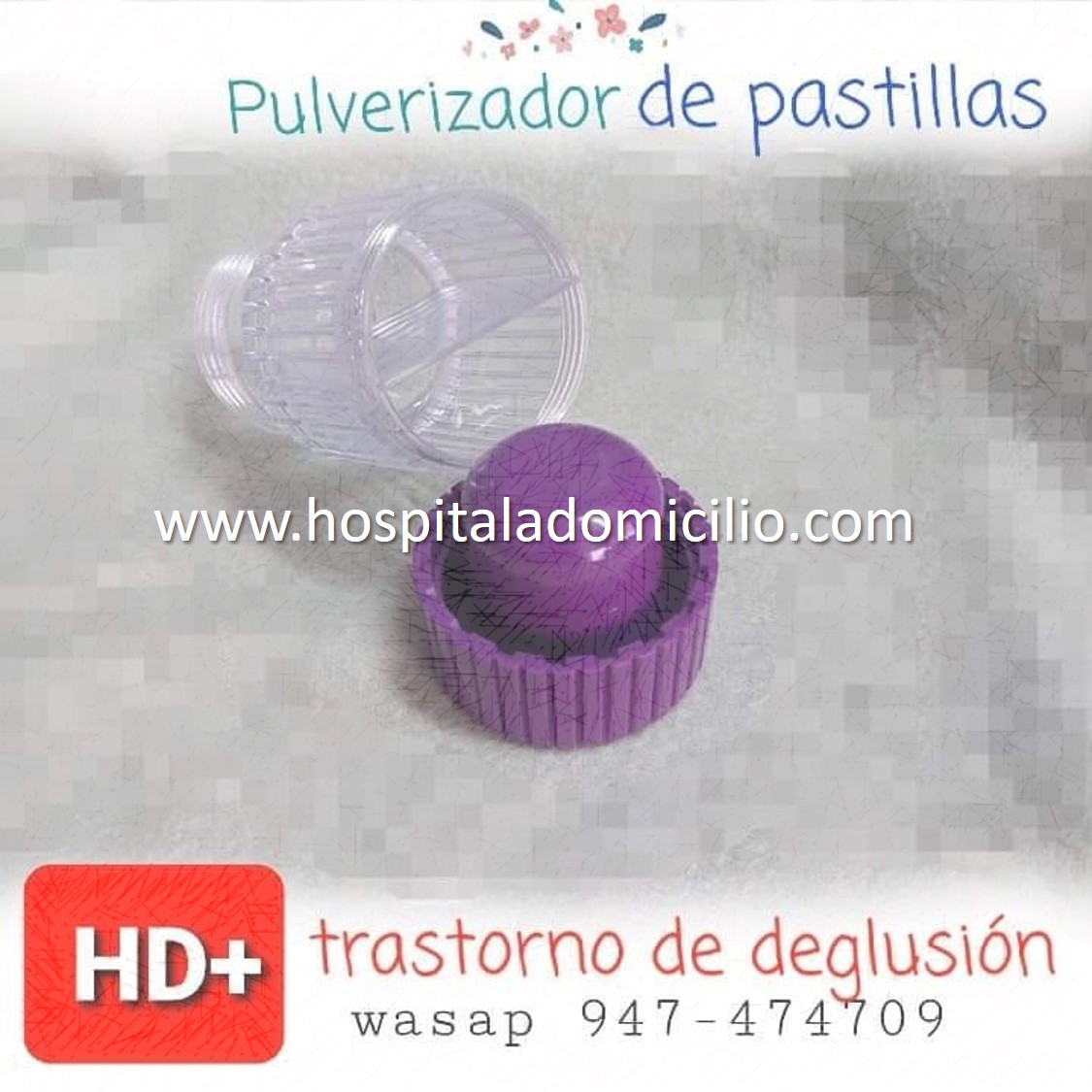 Pulverizador de Pastillas