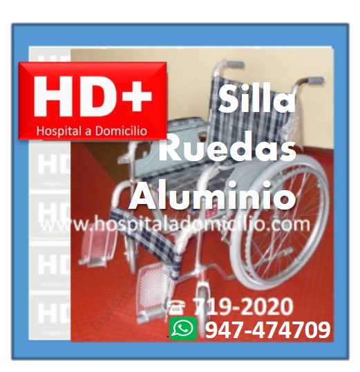 Silla Ruedas Estándar de Aluminio 