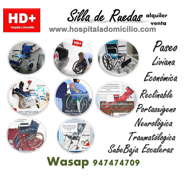 ALQUILER de SILLA de RUEDAS