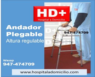 Andador  Adulto Plegable sin Ruedas