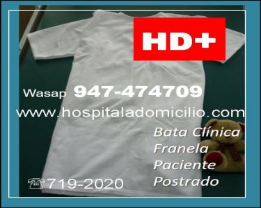 Bata Clinica paciente de franela