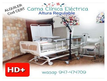 Cama Clinica Eléctrica Primer piso