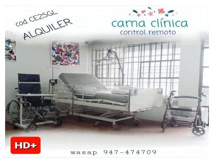 Cama Clinica Eléctrica L