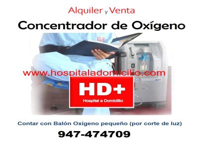 Concentrador de Oxígeno de 10 Litros