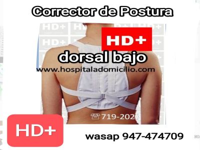 Corrector de Postura Dorsal Bajo