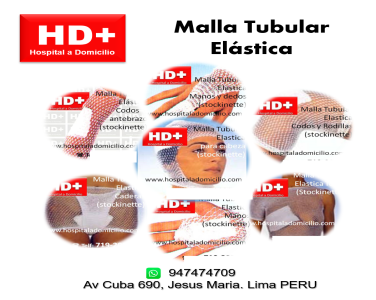 Malla elastica Tubular en toda presentación