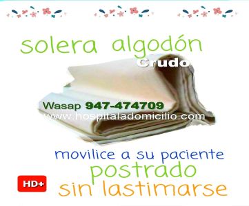 Solera hospitalaria de Algodón Crudo