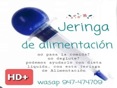 Jeringa Asepto para Alimentación