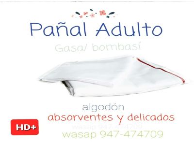 PAÑAL ADULTO REUSABLE