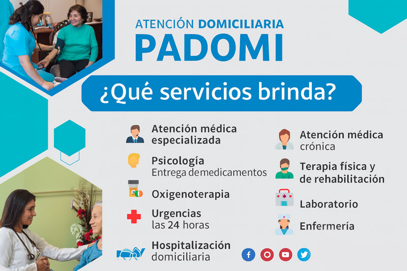 PADOMI: Atención médica integral en casa para el adulto mayor de EsSalud