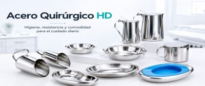 Productos de acero quirúrgico para el cuidado de pacientes: higiene, resistencia y durabilidad
